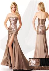 2012 Corset Lace Dana Mathers Prom Dress ZOE